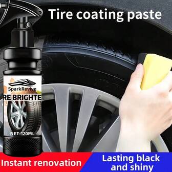 120毫升轮胎亮泽剂，轮胎护理剂