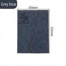 2026年英文计划本，365天每日计划本，时间管理笔记本，上学和度假的完美礼物，日记本 - 彩色 - 查看 12