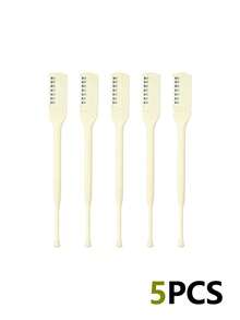 3/5件装 360°旋转鼻毛修剪器，便携式手动去除工具，男女通用 - 彩色 - 查看 13