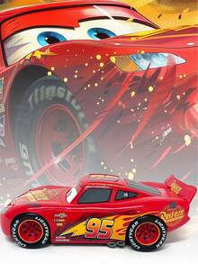 Disney Toys, Disney Pixar Cars, Large Friction Powered Cars. Interesting Plastic Baby Friction Powered Car Toy Gifts. Birthday Gifts And Children's Birthday Gifts. - Multicolor - View 2