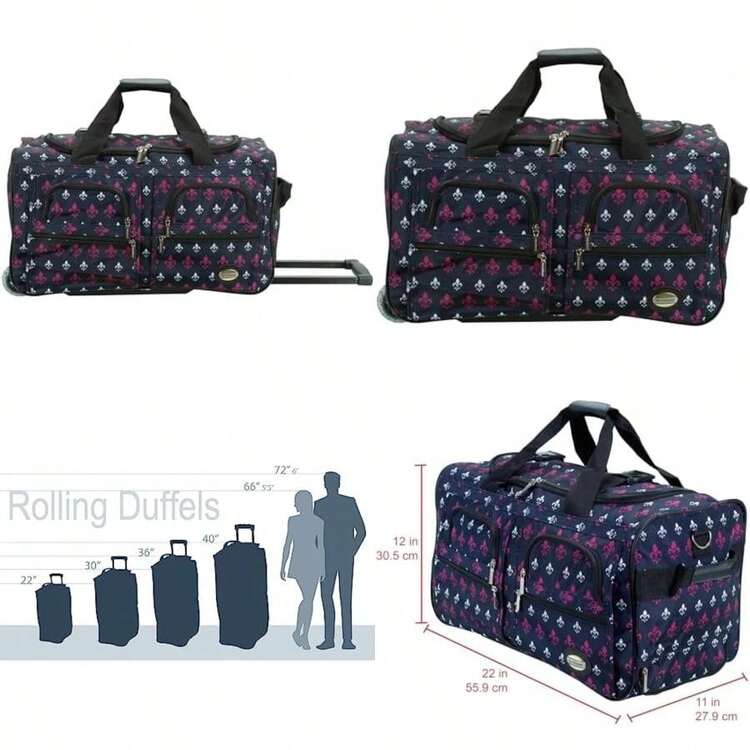 Rockland Bolsa de con ruedas, , 7.62, Bolsa de con ruedas(color fantasía (Icon)) - Tipo 17 - Añade 1