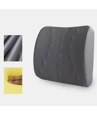 1pc Office Lumbar Support Cushion, Comfortable Seat Cushion To Protect Spine For Long Sitting