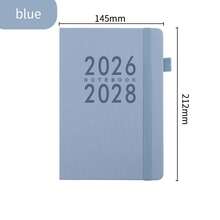 2026-2028月計畫本，年度總結，附靈活筆插槽，英文版，學校假期完美禮物，日記寫作，學校用品 - 彩色 - 查看 11