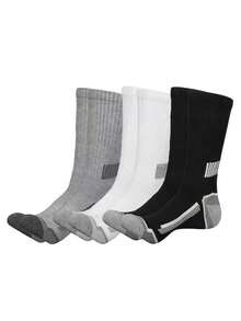 Unisex Professional Sports Socks, Outdoor Cycling Running Basketball Football Athletic Socks, Comfortable Moisture-Wicking Breathable Long Crew Socks - Multicolor - View 6