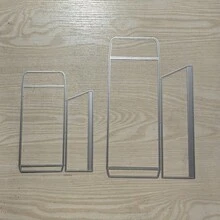 1个金属切割模具，适用于DIY剪贴簿、制作贺卡和纸艺，金属切割模具 - 銀色 - 查看 9