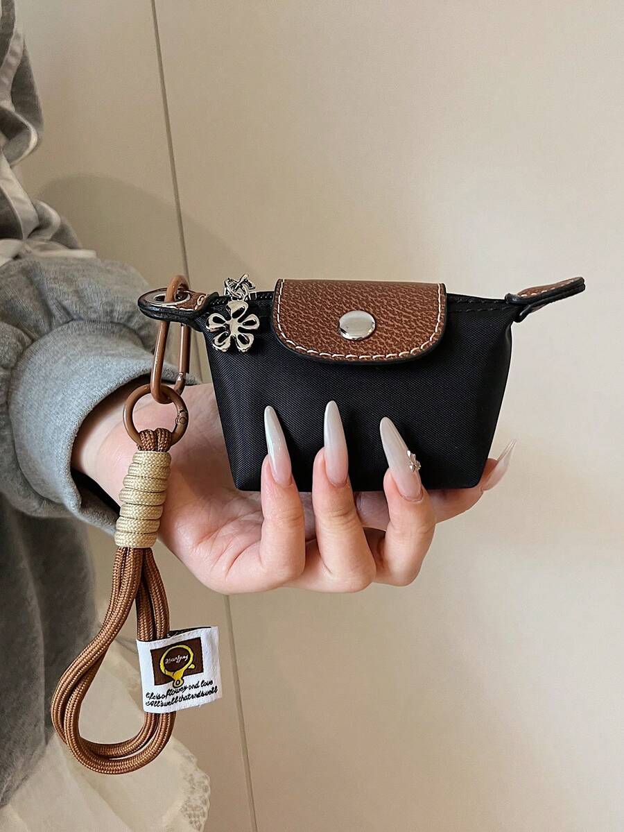 Túi đeo chéo mini bằng da PU bạch kim thời trang mới cho nữ, túi đeo chéo mini, móc khóa đa năng, túi đeo chéo mini, túi đeo chéo mini, móc khóa, quà tặng cho điện thoại, mặt dây chuyền điện thoại