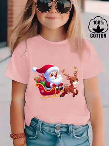 Young Girls T-Shirts - Pink - View 1