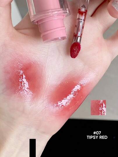 JUDYDOLL Ice Watery Lip Gloss-Gen 2 Shiny Mirror Lip Gloss, Moisturizing & Nourishing Essence, Long-Lasting