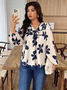 Städtisch-lässiges Hemd mit Schnürung und Aufdruck, langärmlig, minimalistischer Stil, geeignet für Valentinstag, Hochzeitssaison, Neujahr und andere Anlässe - Verschiedenfarbig - Übersicht 6