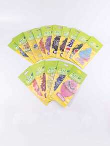 汽车空气清新剂天然香薰茶纸汽车挂式香草香水香薰圣诞树汽车内饰用品