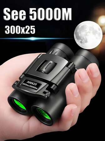 10x50 Binoculares de alta magnificación y alta definición, binoculares universales para adultos, binoculares plegables compactos, gran regalo para Halloween, Navidad, adecuados para acampar, viajes al aire libre, observación de animales