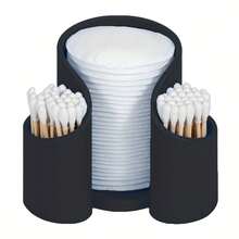 1 قطعة منظم تخزين على المكتب سعة كبيرة لخيوط التطريز والإسفنج المكياج والأكواب - حامل بلاستيكي متين متعدد الأقسام، محمول وخالي من الروائح، مثالي لعرض الزينة والتنظيم المثالي للمستحضرات التجميلية ولوازم فن الأظافر