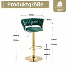 Barstools - Emerald + Velvet + Foam - View 6