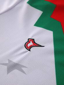 ODMYONO Koszulka FBF męska i damska z dekoltem w serek, krótki rękaw, sportowa, studencka, letnia koszulka piłkarska szybkoschnąca - Biały - Zobacz 7