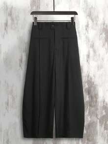 Unisex High Waist Wide Leg Loose Casual Pants