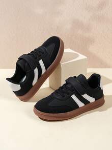 New Kids Sports Shoes, Boys & Girls Fashion Casual Sneakers - Black - View 3