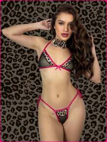 Women Sexy Lingerie Sets - 黑色 - 查看 1