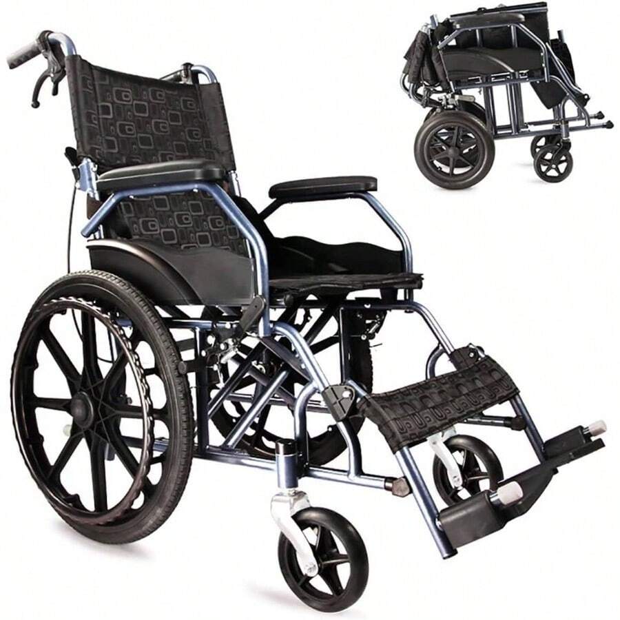 Mobility Aids, Wheelchairs - Black - View 1