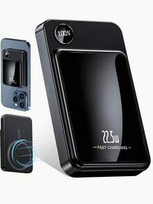 Powerbank Magsafe de 10,000mAh compatible con iPhone - Negro - Ver 5