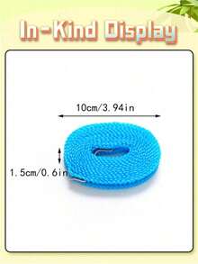 1 pieza Tendedero retráctil portátil, tendedero de camping ajustable, secadora de ropa interior/exterior, artículo del hogar. Esta cuerda de tender elástica y expansible es adecuada para el patio trasero, las vacaciones y el balcón del hotel, es conveniente de llevar, una opción ideal para acampar en vacaciones, un imprescindible para vacaciones, accesorio de viaje, esencial para vacaciones de verano. - Multicolor - Ver 7