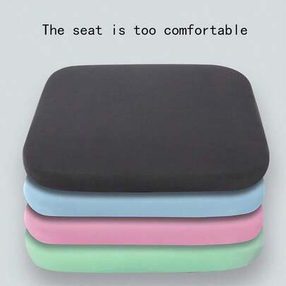 4厘米厚记忆海绵座垫，超柔软办公椅垫，回弹透气汽车座垫，缓解久坐引起的腰痛