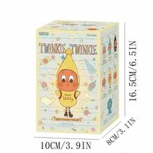 POP MART TWINKLE TWINKLE 甜蜜梦境预报系列娃娃挂件盲盒收藏玩具理想的万圣节圣诞节礼物 - 黃色 - 查看 3