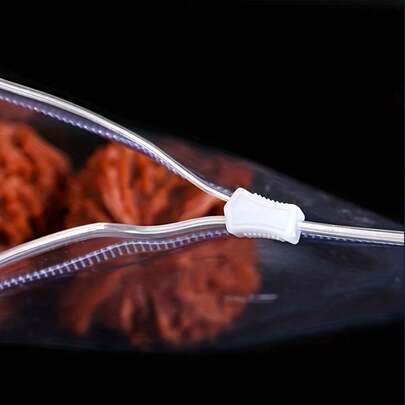 30 piezas de bolsas de almacenamiento de joyas reutilizables con cierre hermético