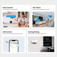 POWR316D,SONOFF WiFi Smart Power Meter Switch 16A, Smart Switch With Power And Energy Monitoring For Smart Home Automation, Works With Alexa, Support Remote Control From EWelink APP, Store The Power Consumption Data,Overload Protection,Smart Home Control.