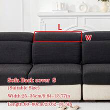 1pc Plush Velvet Sofa Seat Cushion Cover, Waterproof Anti-Slip Slipcover, Soft Skin-Friendly Modern Style, Pet Scratch Resistant, Suitable For L-Shaped Sofa And 1/2/3/4 Seater Sofa, All Season (Sold Individually) - Black - View 13