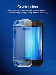 2pcs Diamond Pattern Ergonomic Grip Handles + 1pc PC Protective Case Set For Nintendo Switch 2, Anti-Fall, Anti-Explosion, Anti-Scratch, Anti-Sweat, Enhances Gaming Experience