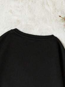 Women Cozy Sweater Pastel Pink Book Lover Graphic Pullover With Reading Crewneck Long Sleeve Winter Sweater For Women Everyday Book Club Outfits Fall Winter Clothing Book Lover Gifts Casual Wear Relaxed Fit Quality Stitching Pullover Top Gift Shoppers Comfortable Material Casual Wearers - 黑色 - 查看 4