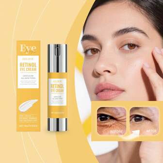 EELHOE视黄醇保湿眼霜，温和滋润，舒缓肌肤，柔滑舒适，是一款日常眼部护理霜