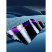 3pcs Privacy Protection Full Screen Tempered Glass Protector Protect Compatible With Iphone 17 17Pro 17Promax 17Air 16 15 14 13 12 11 Pro Promax Plus With Black Edge Silk Screen Anti Peeping Full Screen Phone Protective Film - 彩色 - 查看 5