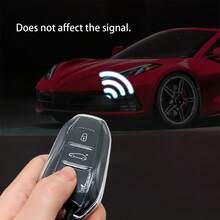 【透明TPU】奇瑞瑞虎8 Pro、8 Plus、新款5 Plus、7 Pro遥控钥匙保护套，防摔防尘，带钥匙包 - 單包 - 查看 7