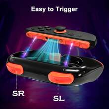 [Mangos de controlador duraderos] 2 paquetes de mangos para Switch 2 Joy-Con - Soporte de controlador ergonómico y mini, correa de mano cómoda y sencilla para Switch 2, accesorios de controlador para una mayor comodidad de juego (izquierda y derecha)