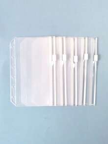 أكياس سحاب، محافظ منظمة للدفتر القابلة لإعادة التعبئة للأدوات المكتبية والإيصالات والعودة إلى المدرسة ولوازم المدرسة وخطة الادخار والادخار الأسبوعي وخطة الادخار 10000 وإستراتيجية الادخار وحقيبة الملفات - متعدد الألوان - مشاهدة 2