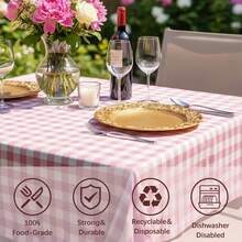 13 Inch Antique Charger Plates Bulk Plastic Round Floral Plates Perfect For Dinner/Wedding/Thanksgiving Party/Elegant Tabletop Decor - 金色 - 查看 2