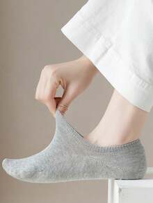 5 paia di calzini invisibili tinta unita, traspiranti e morbidi, adatti per uomo e donna, ideali per uso quotidiano, viaggi, calzini corti, regalo perfetto per le vacanze (consegna casuale) - Multicolore - Visualizzare 14