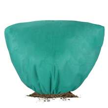 2 Packs Green Heavy Duty Plant Frost Covers 100x80cm, Reusable Winter Frost Blanket Outdoor Potted Plants, Shrubs, Rose Flowers, Cold Weather Cover - Green - View 6