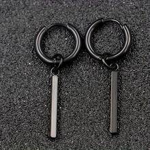 2/4 khuyên tai vuông dài chống dị ứng Punk, khuyên tai thép không gỉ cá nhân hóa, phù hợp đeo hàng ngày và mọi dịp. Món quà lý tưởng cho bạn bè và gia đình, phù hợp cho cả nam và nữ. - Hoa tai - Xem 4