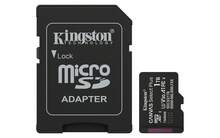 Kingston Technology 1TB MicroSDXC Canvas Select Plus Gen3 150MB/S A1 (Includes SD Adapter) - Black - View 1