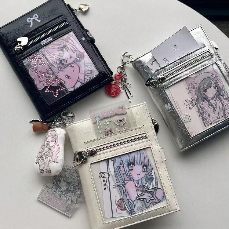 Card Holders Card Wallet Coin Wallet For Women Mini Wallet Small Wallet Cute Wallet Wristlet Wallet Pouch Lanyard Gifts For Women Funny Gifts Teacher Gifts - Multicolor - View 1