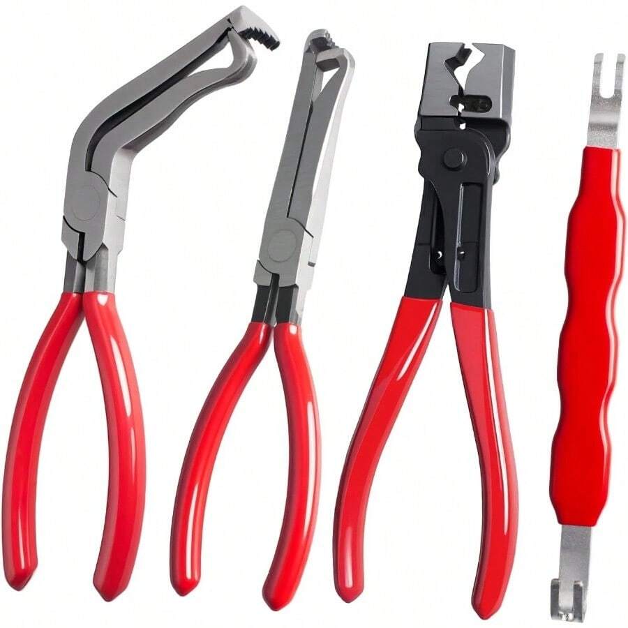 4 Pieces Electrical Disconnect Pliers For Cars, Electrical Connector Separator T - default - View 1