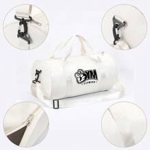 大容量旅行行李袋，度假健身瑜伽手提包，多功能旅行手提行李袋过夜包 - 彩色 - 查看 5