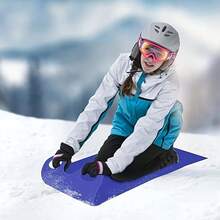 Handle Ski Pads, Outdoor Freestyle Ski Grass Ice Sliding Pads, Suitable For Slopes, Beaches And Lawns - Portable Random Color