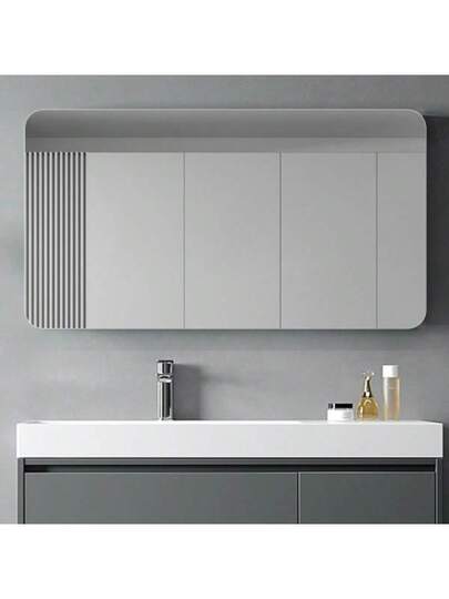 Anti Fog Waterproof Wand Mounted Bathroom Spiegel 70 90 Cm view 4