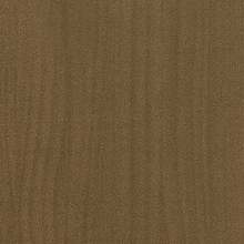 vidaXL TV-Möbel Honigbraun 110x30x33,5 cm Massives Kiefernholz