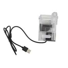 One Mini USB Powered Aquarium Filter Pump With External Waterfall Design - A Compact Aquarium Filter For Both Freshwater And Saltwater Aquariums, Easy To Install, Electricity-Free, Durable And Portable, Suitable For Home, Office Or Outdoor Use. Aquarium Filter Pump, Home Waterfall, Modern Aesthetics, Transparent Design, Aquarium Filtration System - Multicolor - View 10