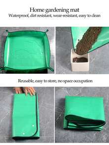 Tapetes para horticultura, tapetes para substituição de solo, à prova d'água, espessos, resistentes ao desgaste, substituição de vasos, operações de plantio, tapetes para flores, ferramentas e suprimentos de jardinagem são adequados para vários vasos de flores e cenários
