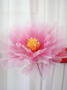 1 bông hoa mẫu đơn nhân tạo bằng lụa cỡ lớn 15,75 inch, trang trí hoa sống động như thật cho đám cưới, sinh nhật, cửa sổ khách sạn, trang trí nhà cửa. - nhiều màu - Xem 10